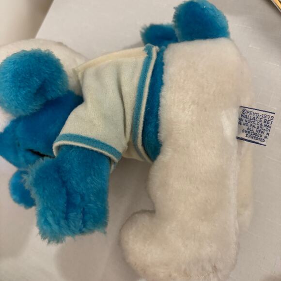 Vintage Peyo Wallace Brand  1979 and 1982 Smuf snd Smufette  Plushes - Picture 4 of 13